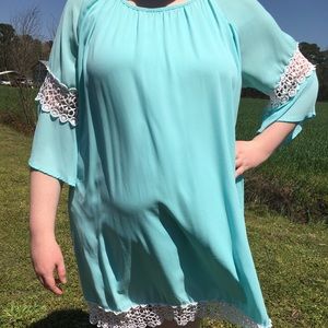 Peach love California dress